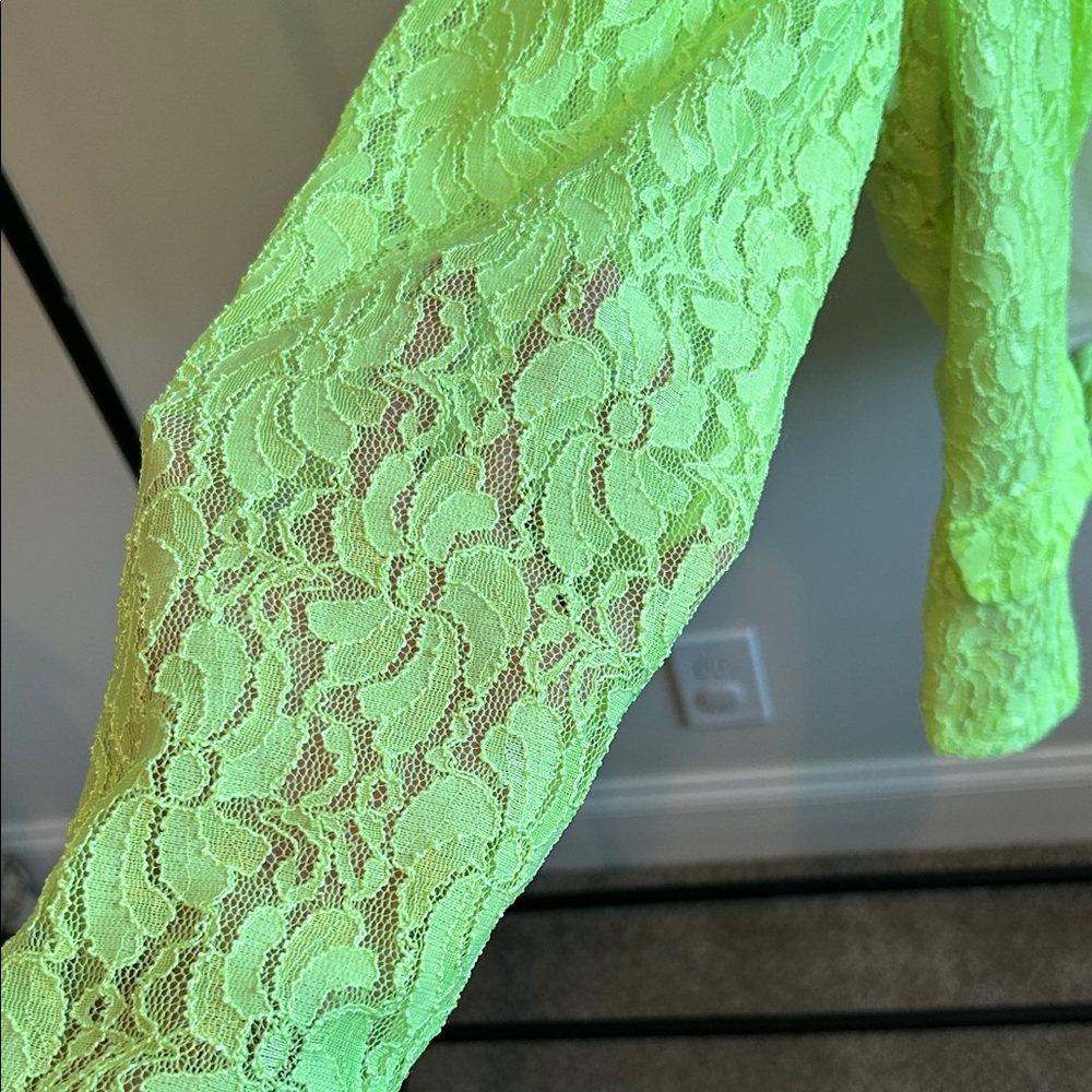 Torrid Neon Lace Women's Blazer, Size 1X, New with tags - Picture 5 of 6